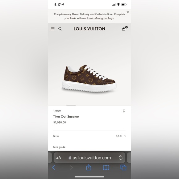 Brand new Louis Vuitton sneakers - Picture 7 of 7